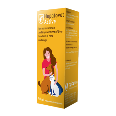 Hepatovet Active for cats and dogs 50 ml