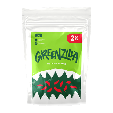 Greenzilla for fly larvae control 2% 1 kg
