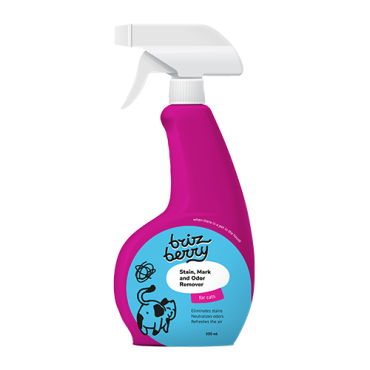Brizberry stain, mark and odor remover for cats