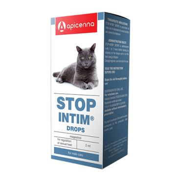 Stop Intim drops for male cats