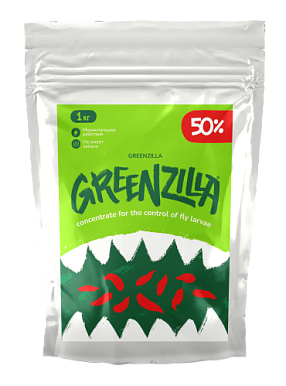 Greenzilla concentrate for fly larvae control 50% 1 kg