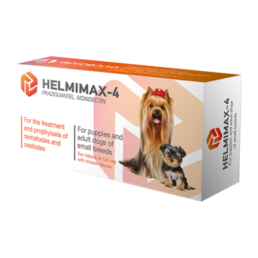 Helmimax-4 for puppies and adult dogs of small-sized breeds 