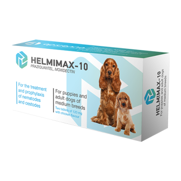 Helmimax-10 for puppies and adult dogs of medium-sized breeds