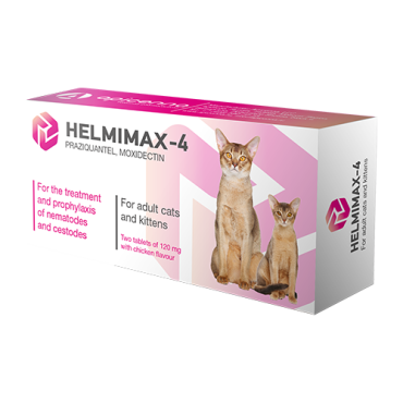 Helmimax-4 for adult cats and kittens 