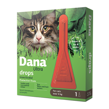 Dana Ultra drops for cats over 4 kg