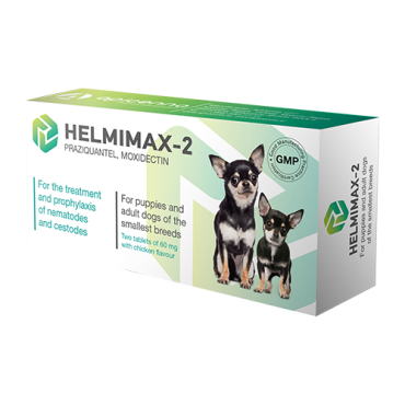 Helmimax-2 for puppies and adult dogs of the smallest breeds 