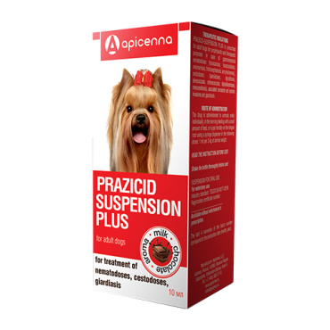 Prazicide Suspension Plus for adult dogs 