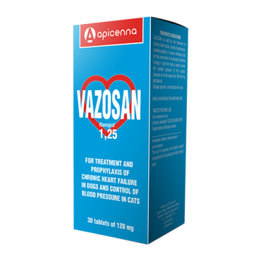 Vazosan 1,25 mg for cats and dogs
