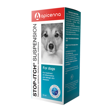 Stop-Itch Suspension for dogs